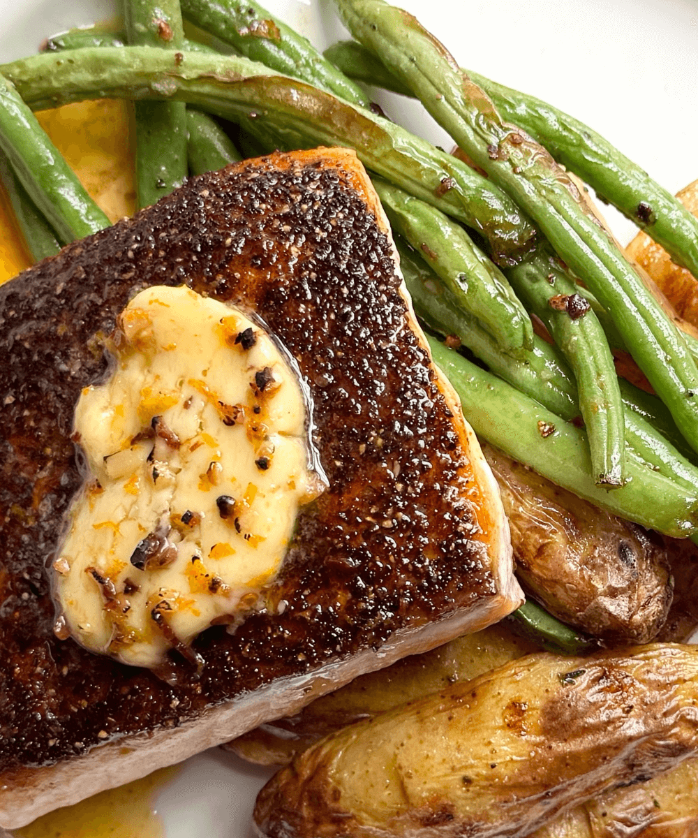 Blackened Atlantic Salmon - mobile version